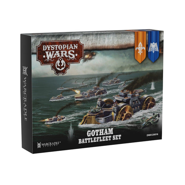 Dystopian Wars - Multi-Faction - Gotham Battlefleet Set