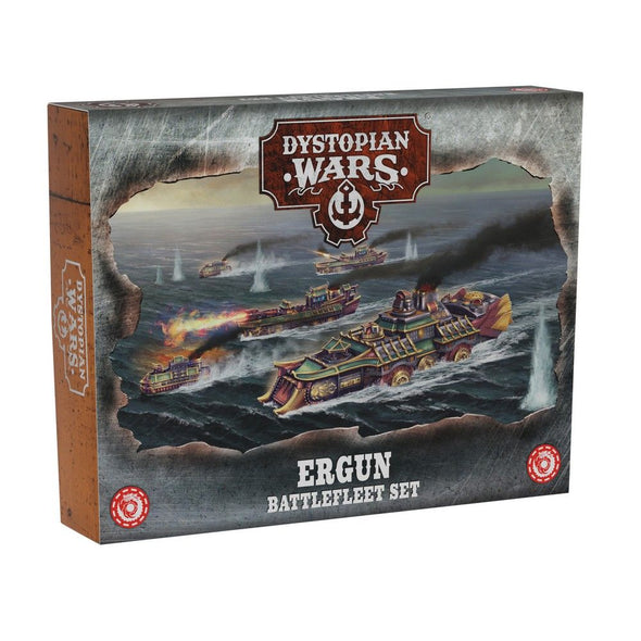 Dystopian Wars - Empire - Ergun Battlefleet Set