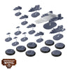 Dystopian Wars - Commonwealth - Zamiec Battlefleet Set
