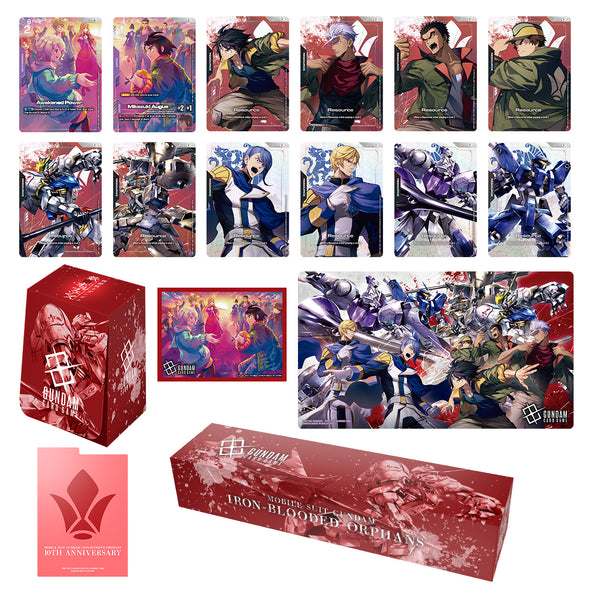 Gundam Card Game - PB02 Premium Accessory Set - Mobile Suit Gundam Iron-Blooded Orphans (Pre-Order)