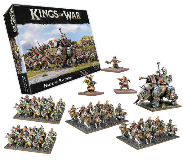 Kings of War - Halfling Battalion [MGKWHF105] (Pre-Order)