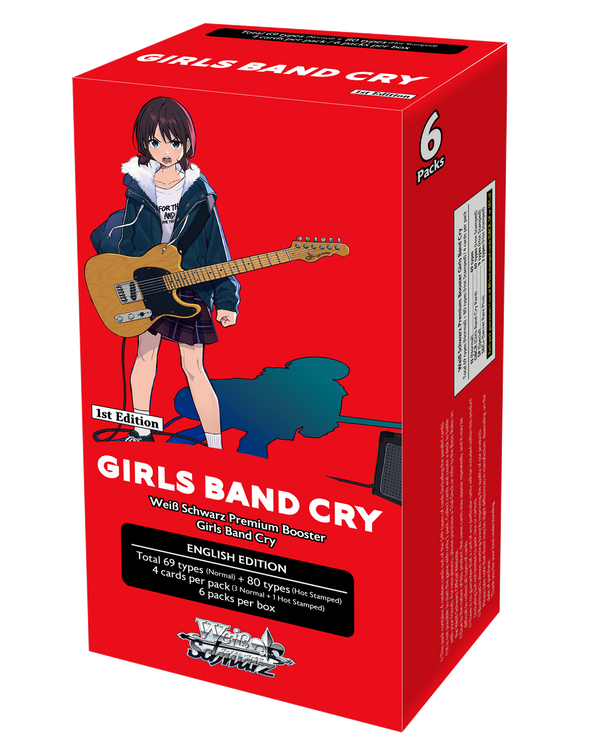 Weiss Schwarz - Girl's Band Cry Premium Booster Box (Pre-Order)