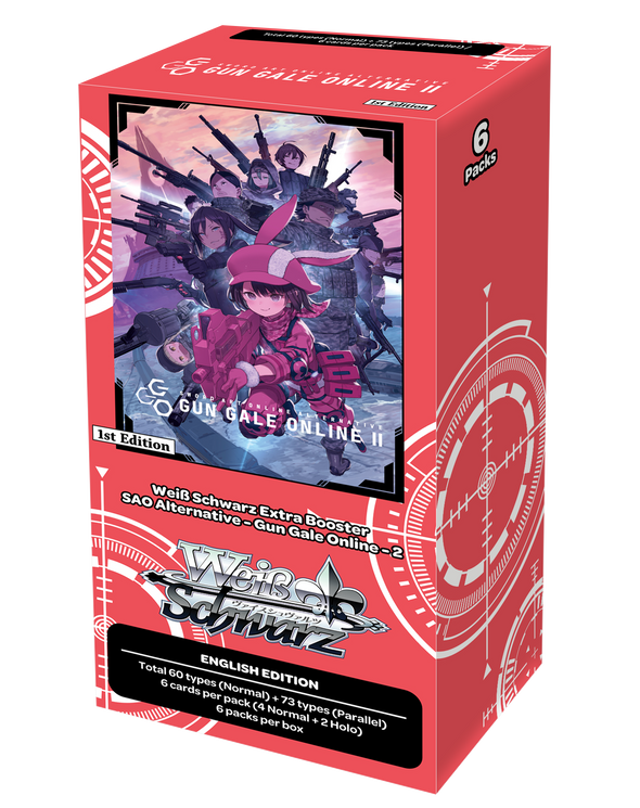 Weiss Schwarz - SAO Alternative Gun Gale Online 2 Extra Booster Box