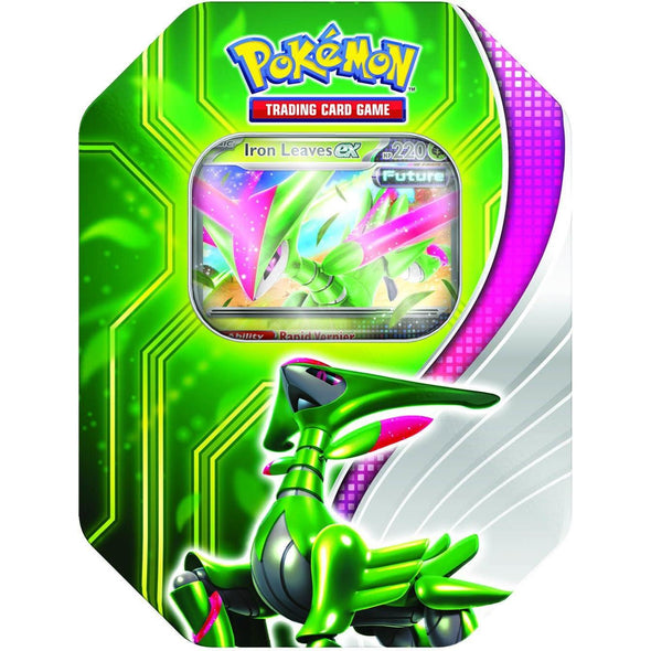 Pokemon - Paradox Clash Tin - Iron Leaves ex (Euro Edition)