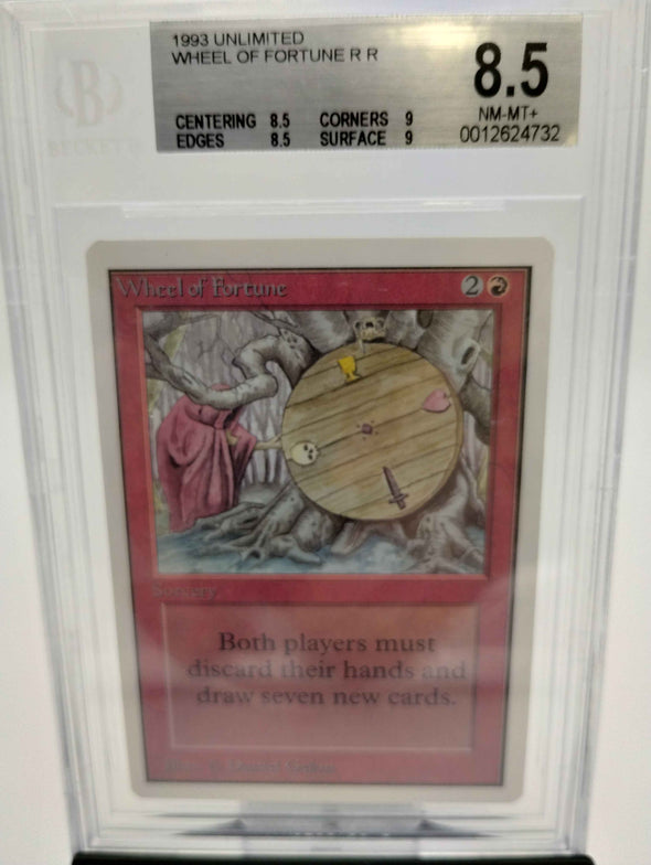 Wheel of Fortune - Unlimited - Beckett (BGS) Graded 8.5 0012624732