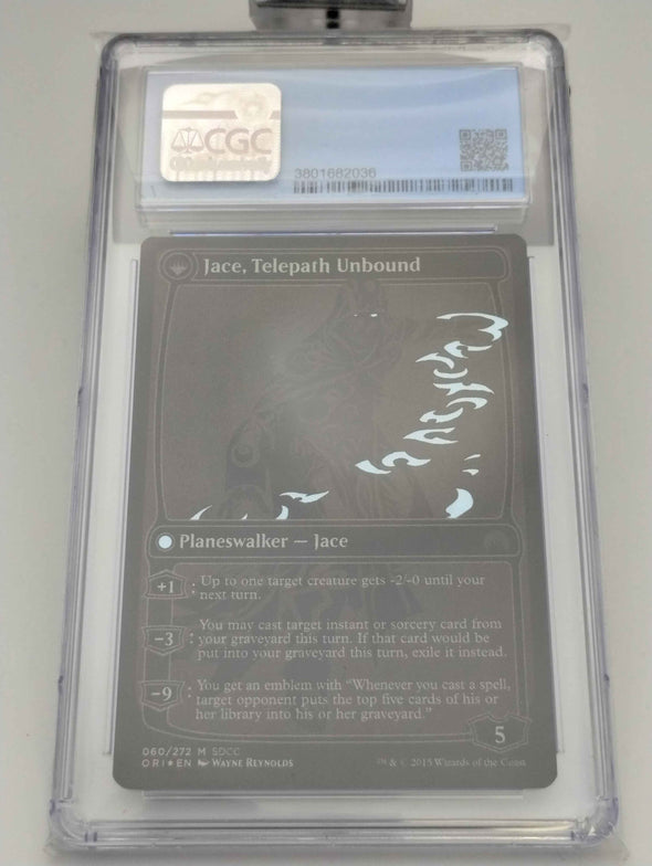 Jace, Vryn's Prodigy // Jace, Telepath Unbound - San Diego Comic-Con 2015 - CGC Graded 9