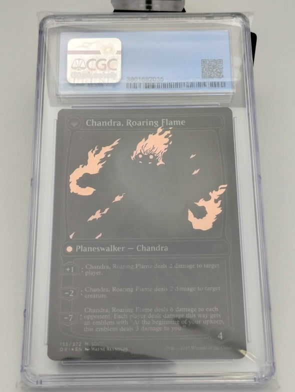 Chandra, Fire of Kaladesh //Chandra, Roaring Flame - San Diego Comic-Con 2015 - CGC Graded 9.5