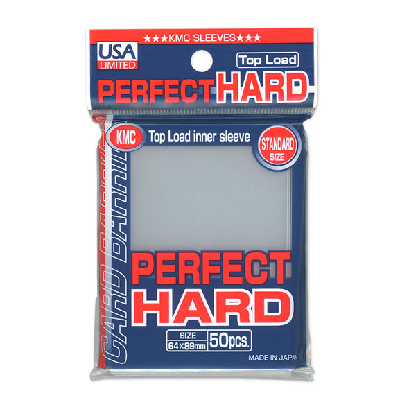 KMC - Perfect Hard - Standard Size - Clear 50ct (USA Limited) available at 401 Games Canada