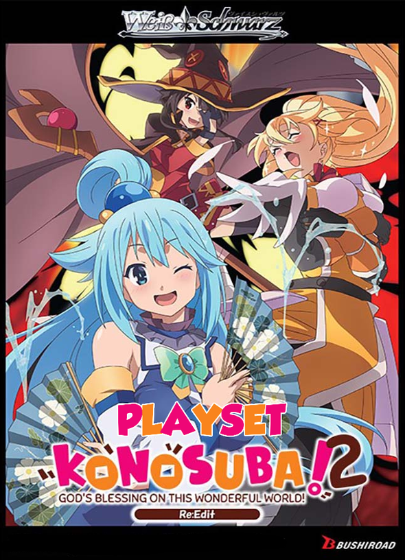 Weiss Schwarz - KONOSUBA - God’s blessing on this wonderful world! Re:Edit Playset