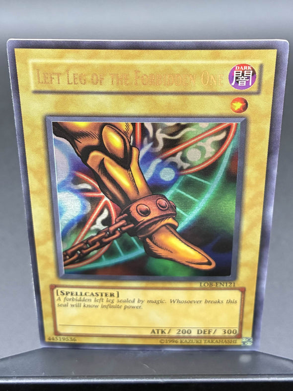 Left Leg Of The Forbidden One LOB-EN121 NM (Unlimited)