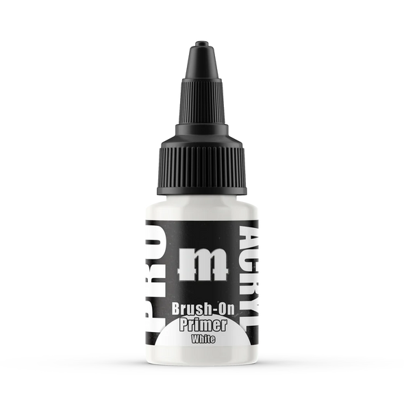 Monument Hobbies - Pro Acryl Prime - Brush-On Primer White [MPAP-013]