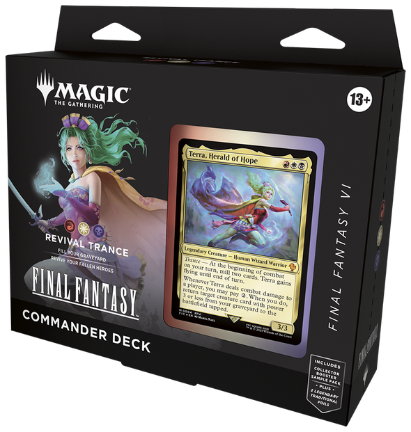 MTG - Universes Beyond: Final Fantasy - Commander Deck - Revival Trance