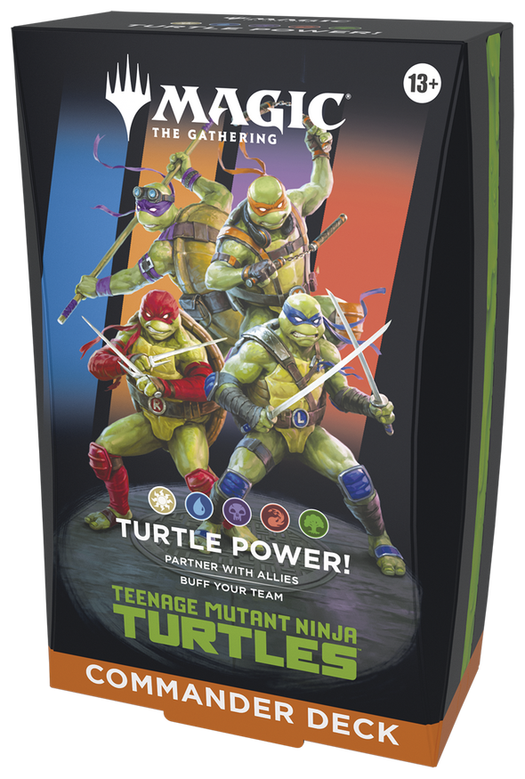 MTG - Universes Beyond: Teenage Mutant Ninja Turtles - Commander Deck - Turtle Power! (Pre-Order)