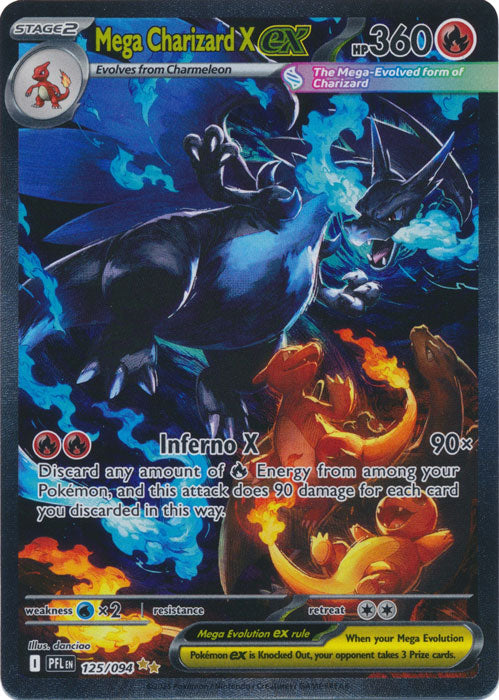 Mega Charizard X ex - 125/094 - Special Illustration Rare