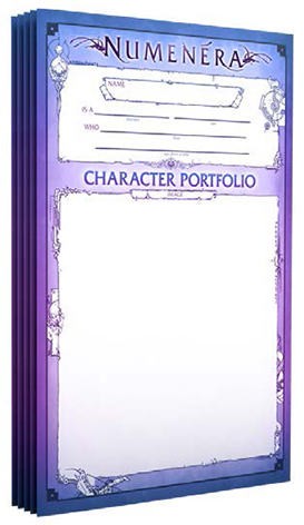Numenera - Character Portfolios available at 401 Games Canada