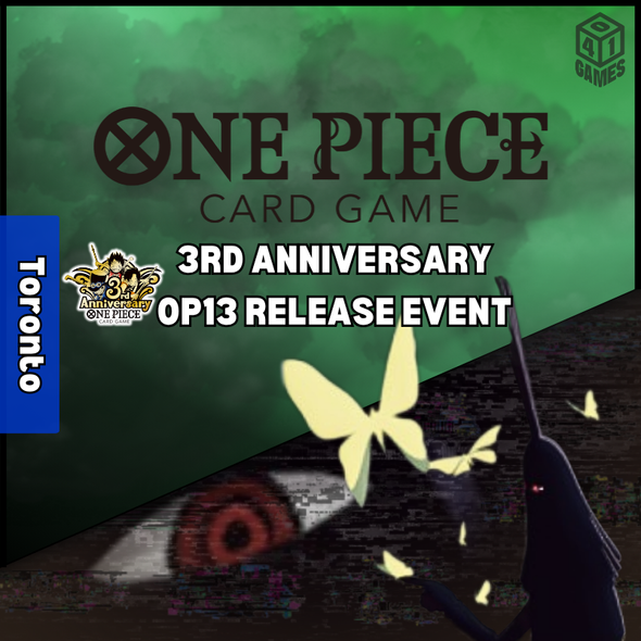 Downtown Events - One Piece TCG 3rd Anniversary - Carrying On His Will Event!