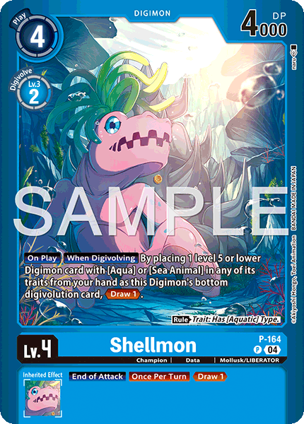 Shellmon - P-164 - Promo