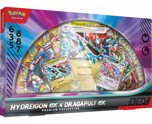 Pokemon - Hydreigon ex & Dragapult ex Premium Collection (Pre-Order)