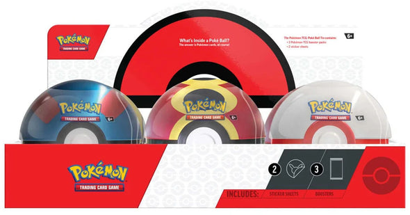 Pokemon - Poke Ball Tin Winter 2025 - Set of 6 (Pre-Order)