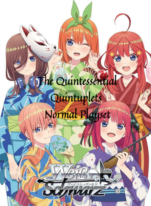 Weiss Schwarz - The Quintessential Quintuplets Special Premium Playset - Normal