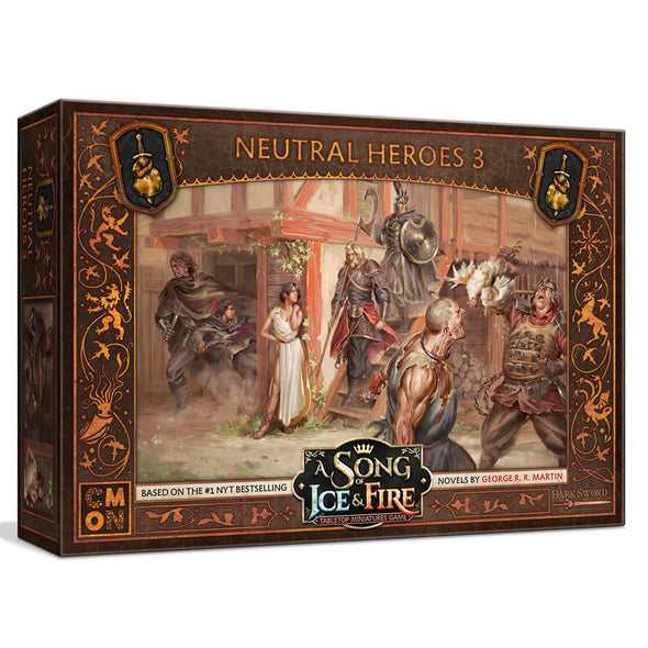 A Song of Ice and Fire: Tabletop Miniatures Game - Neutral Forces - Heroes 3 [SIF515] **