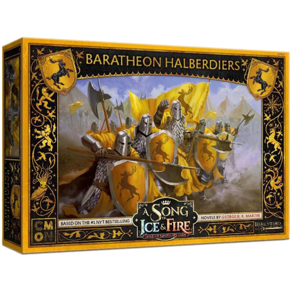 A Song of Ice and Fire: Tabletop Miniatures Game - House Baratheon - Halberdiers [SIF817] **