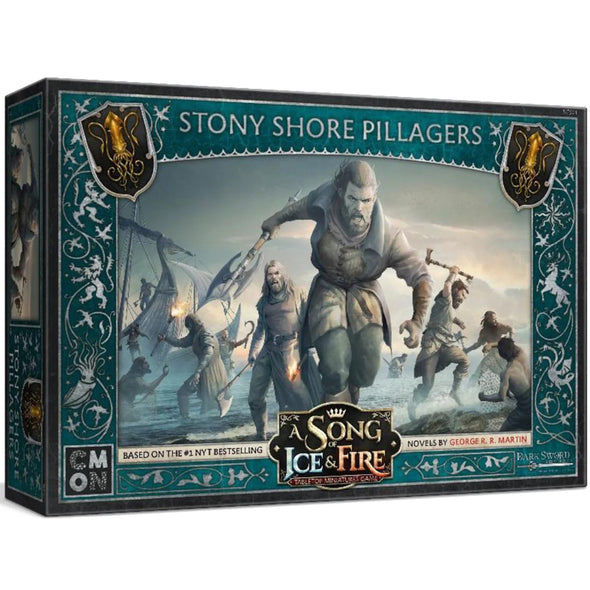 A Song of Ice and Fire: Tabletop Miniatures Game - House Greyjoy - Stony Shore Pillagers [SIF911] **