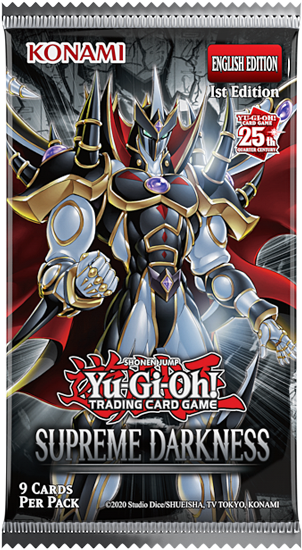 Yugioh - Supreme Darkness Booster Pack - 1st Edition