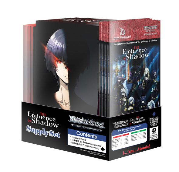 Weiss Schwarz - The Eminence in Shadow Supply Set (Pre-Order)