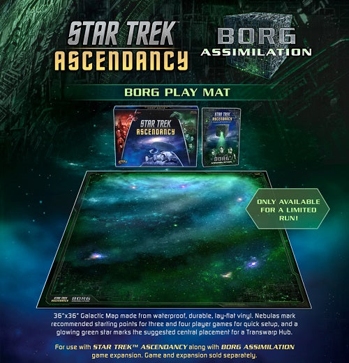 Star Trek: Ascendancy - Borg Play Mat