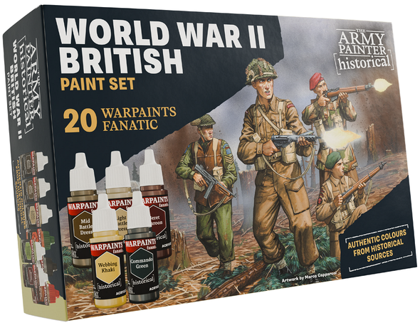 The Army Painter - Historical - World War II: British Paint Set