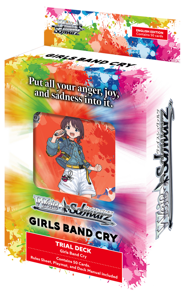 Weiss Schwarz - Girl's Band Cry - Trial Deck (Pre-Order)