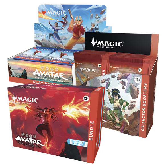 MTG - Universes Beyond: Avatar The Last Airbender - Combo #3 - Play, Collector Booster & Bundle