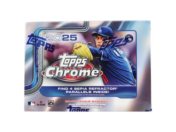 2025 Topps Chrome Baseball Value Box