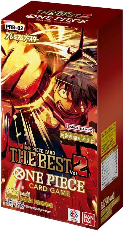 One Piece Card Game - PRB02 - The Best Vol 2 - Premium Japanese Booster Box