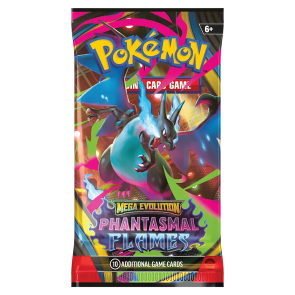 Pokemon - Mega Evolution - Phantasmal Flames - Booster Pack