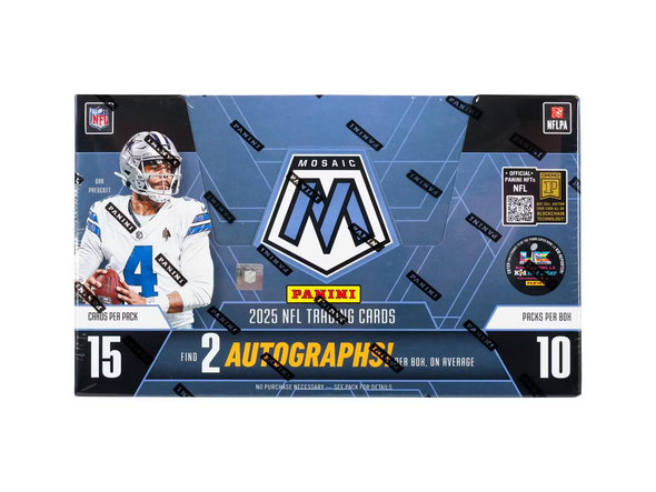 2025 Panini Mosaic Football Hobby Box