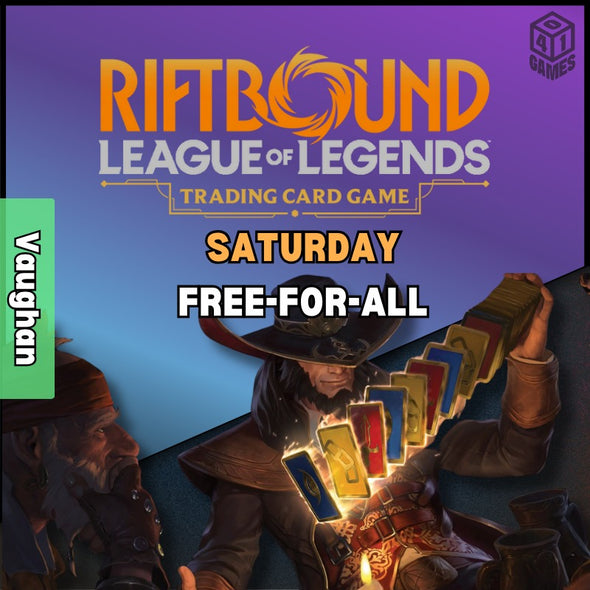 Vaughan Events - Riftbound TCG - Free-For-All Open Play