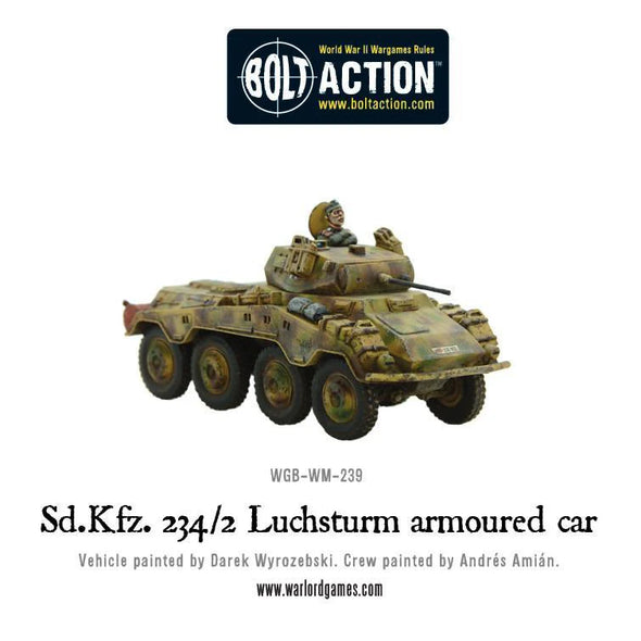 Bolt Action - Germany - Sd.Kfz 234/2 Luchsturm Armoured Car **