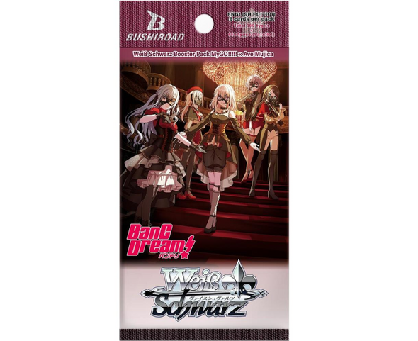 Weiss Schwarz - Bang Dream My Go x Ave Mujica Booster Pack