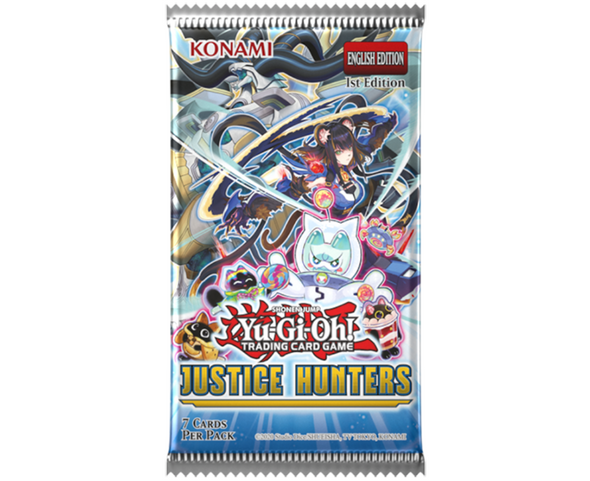 Yugioh - Justice Hunters Booster Pack - 1st Edition