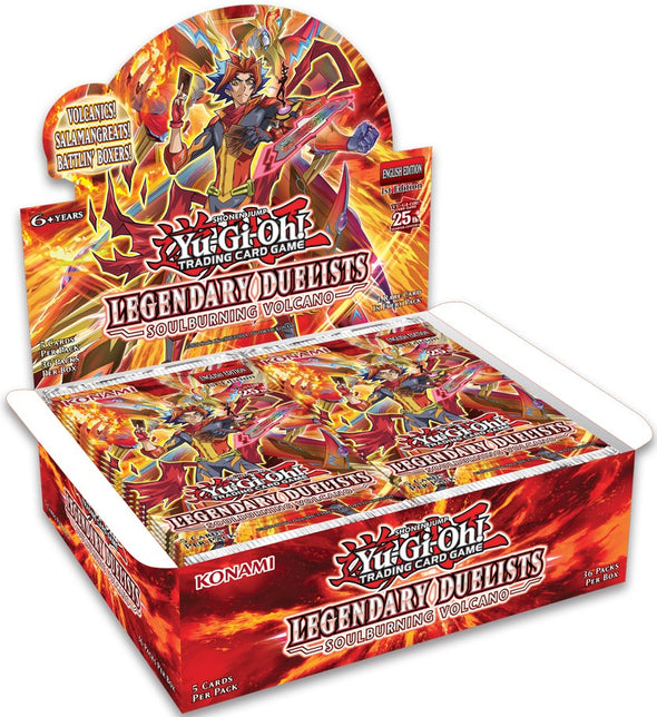 Yugioh - Legendary Duelists - Soulburning Volcano Booster Case - 1st Edition available at 401 Games Canada
