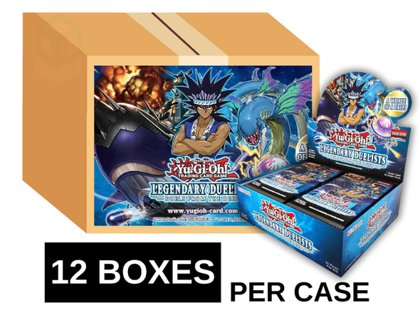 Yugioh - Legendary Duelists: Duels From the Deep Booster Box - 1st Edition - Case of 12