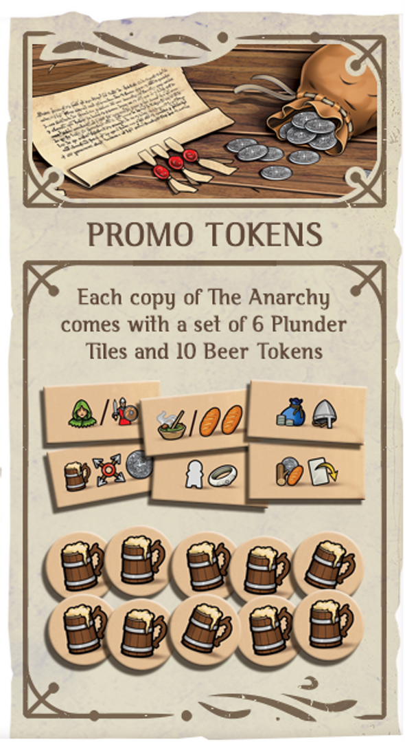 The Anarchy Promo Tokens