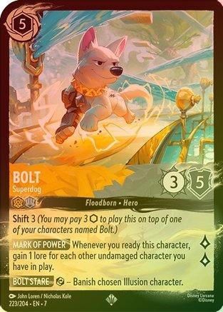 Bolt (Superdog) - 223/204 - Super Rare (Foil) (Palace Heist)