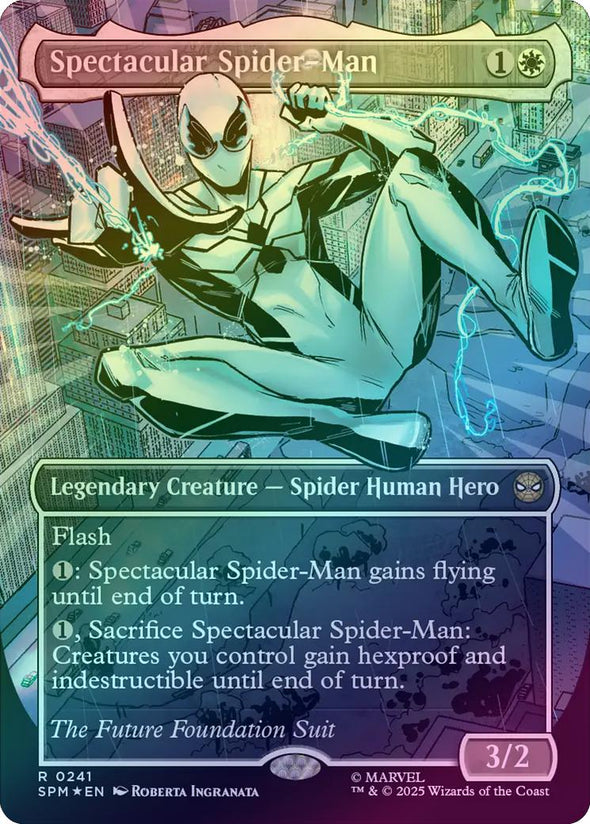 Spectacular Spider-Man - The Future Foundation Suit (241) (Textured Foil) (SPM)