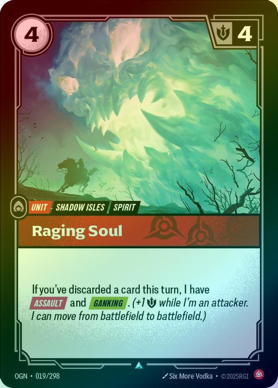 Raging Soul - 019/298 - Uncommon (Foil)