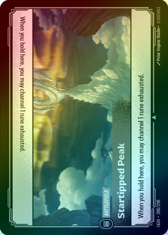 Startipped Peak - 288/298 - Uncommon (Foil)