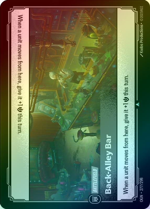 Back-Alley Bar - 277/298 - Uncommon (Foil)