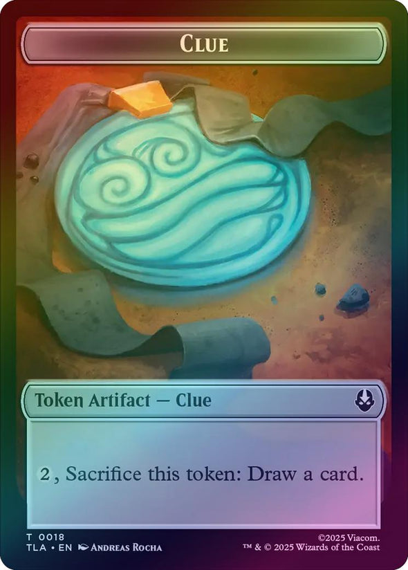Clue Token (018) (Foil) (TTLA)